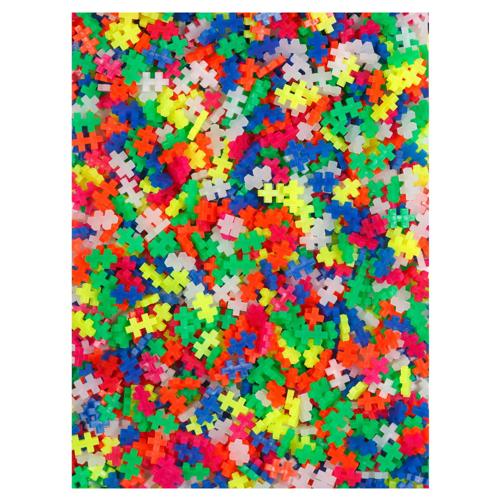 Plus-Plus - Neon Farvemix 600 stk