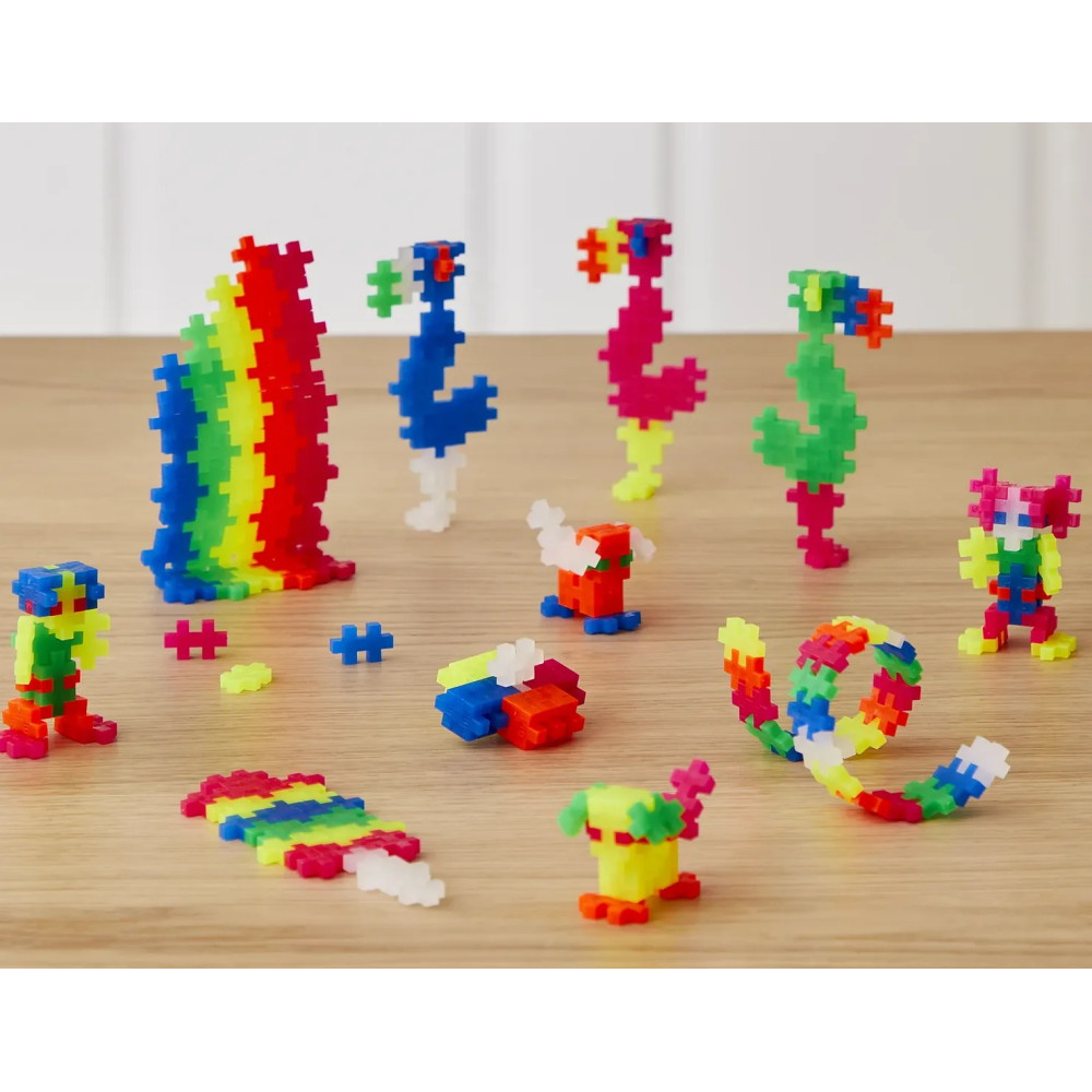 Plus-Plus - Neon Farvemix 600 stk