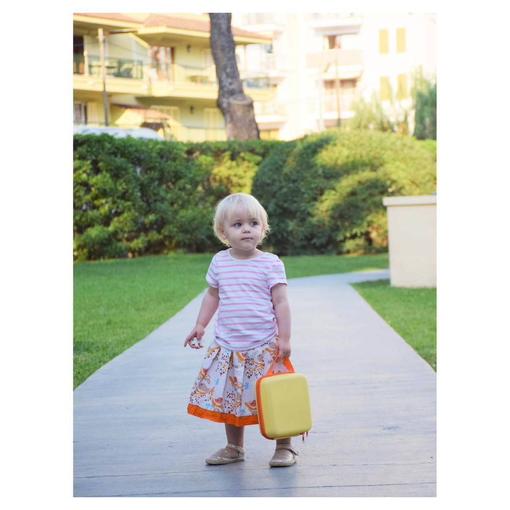 Plus-Plus - BIG Gul Rejsekuffert