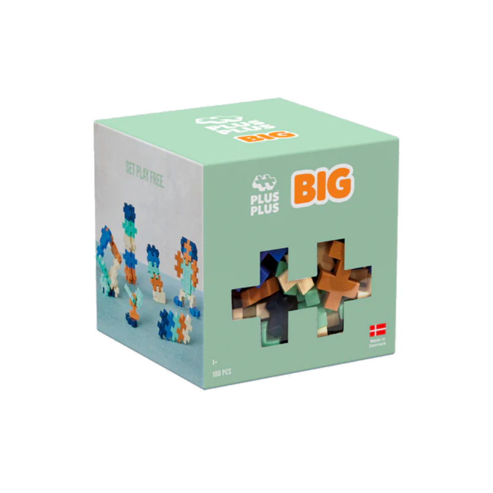 Plus-Plus - BIG Breeze farvemix - 100 stk