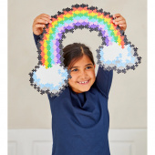 Plus-Plus - Puzzle By Number Regnbue Plus-Plus - Puzzle By Number Regnbue