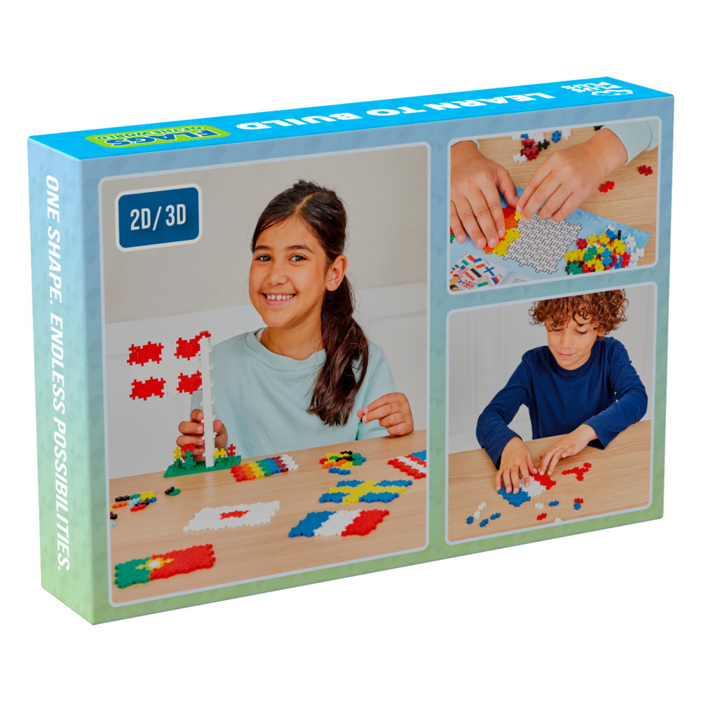 Plus-Plus - Learn to Build Verdens Flag