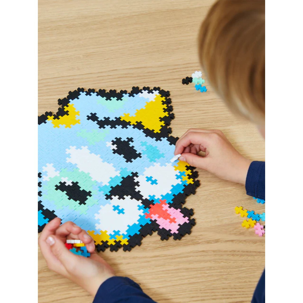 Plus-Plus - Puslespil med tal Hundehvalp 500 stk