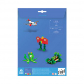 Plus-Plus - Byggeplader og hjul - Rød & Gul Plus-Plus - Byggeplader og hjul - Rød & Gul