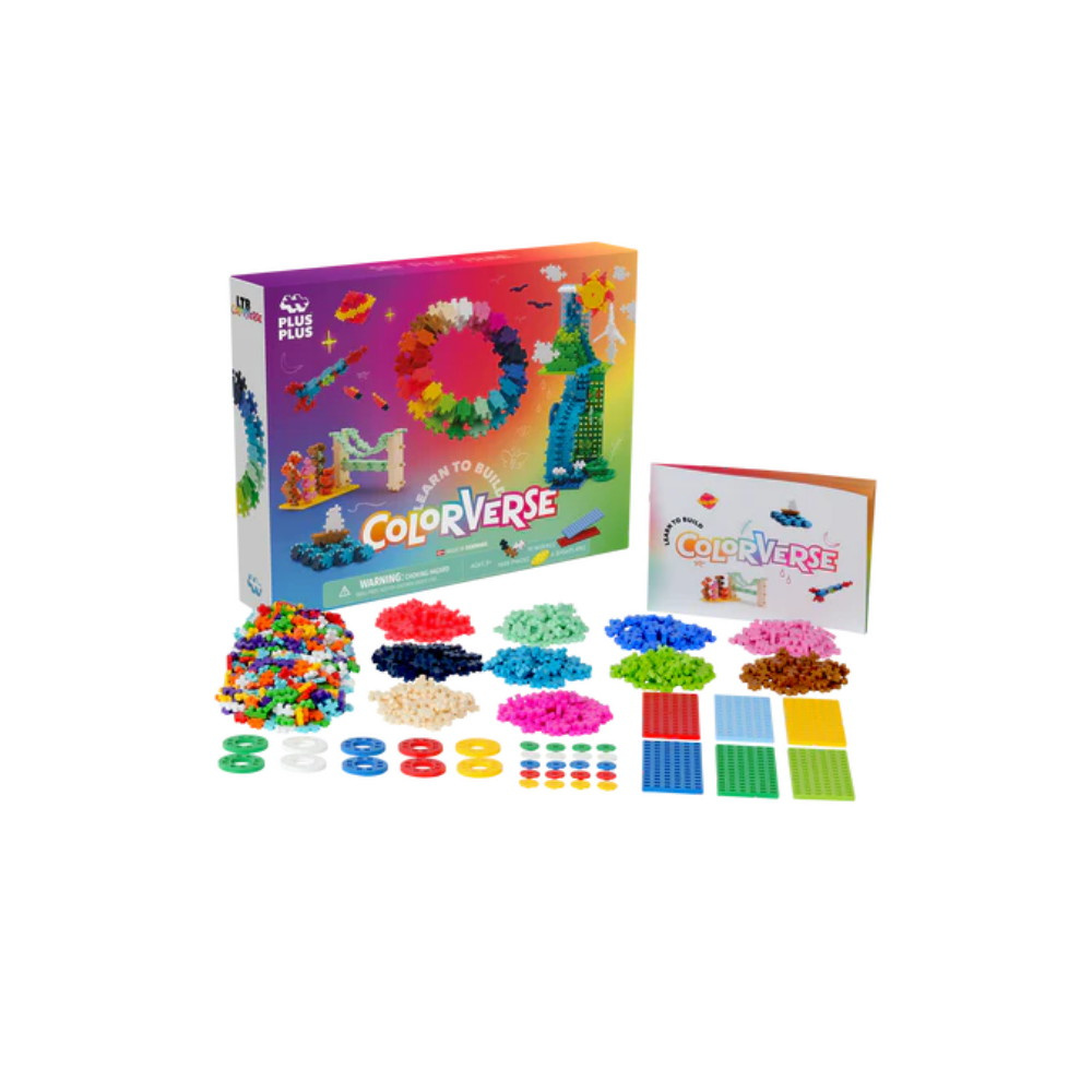 Plus-Plus - Lær at bygge Colorverse Superset 1000 stk