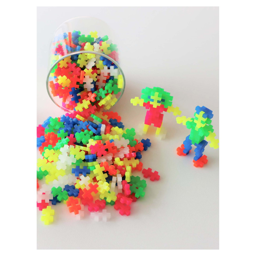 Plus-Plus - Neon Farvemix 100 stk