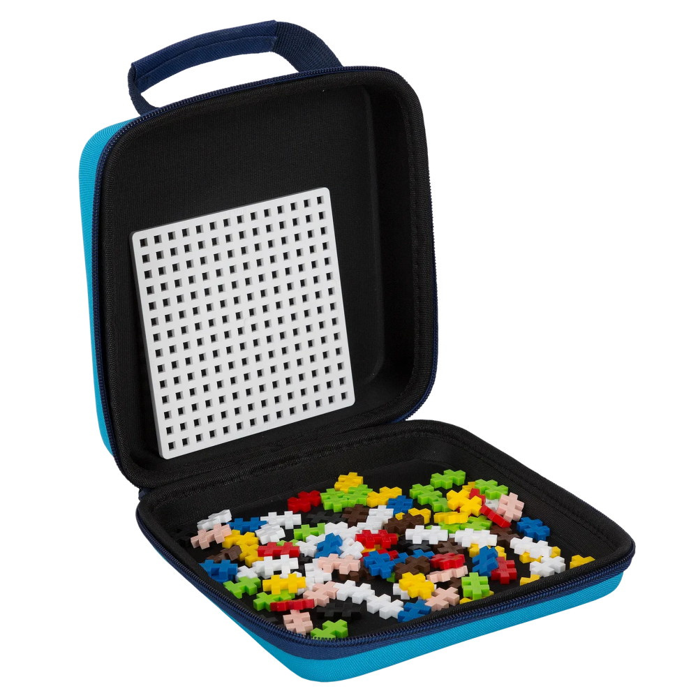 Plus-Plus - Blå rejsekuffert 100 stk