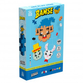 Plus-Plus - Bamse, Ole Opfinder og Lille Hopsa 400 stk Plus-Plus - Bamse, Ole Opfinder og Lille Hopsa 400 stk