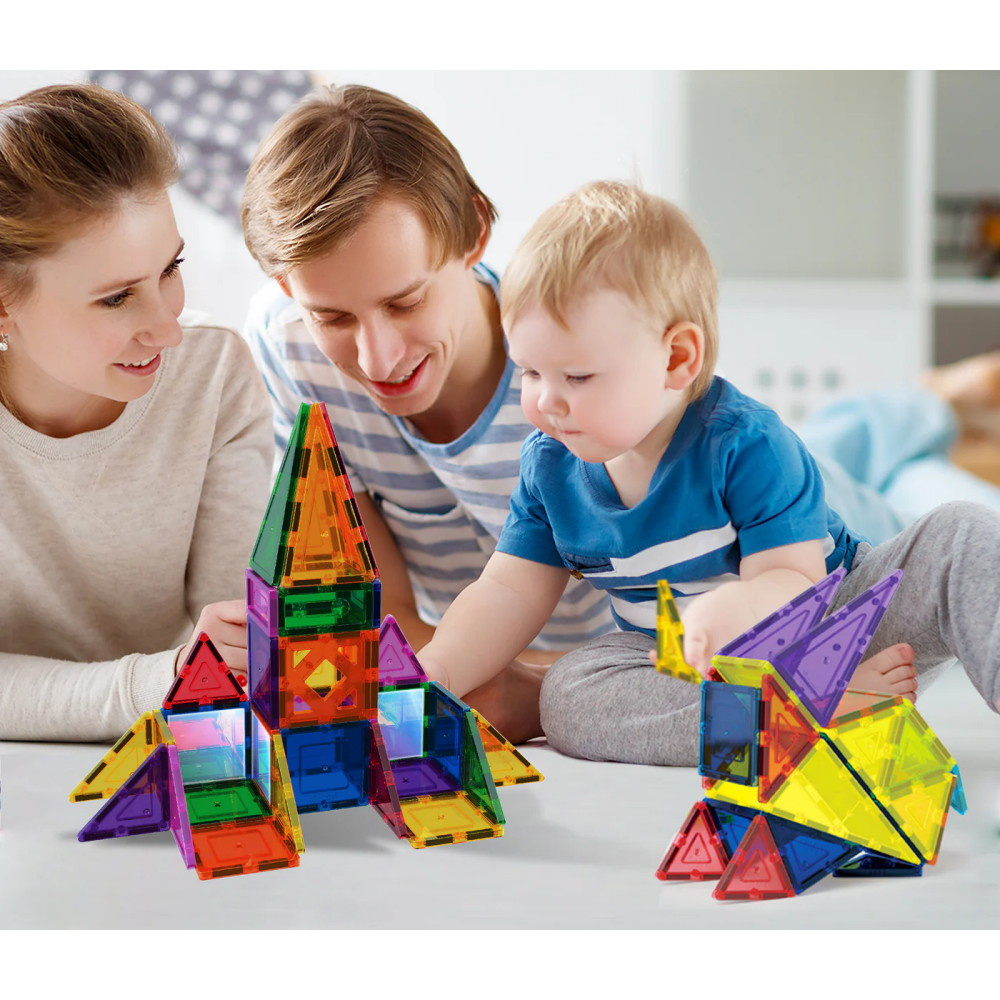 PicassoTiles Magnetic Tiles 152 Brikker