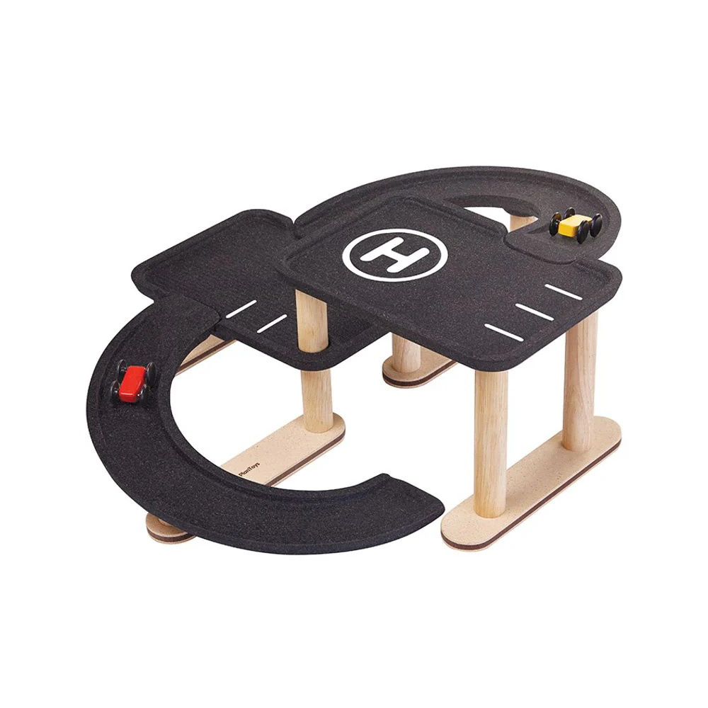 PlanToys Race N Play Bilgarage