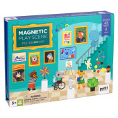 Magnetic Play Scene - My Museum Magnetic Play Scene - My Museum