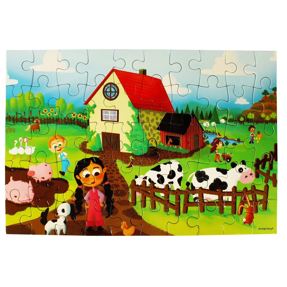 Puslespil: Stuehuset 50 Brikker