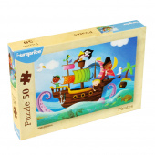 Puslespil: Pirates 50 Brikker Puslespil: Pirates 50 Brikker