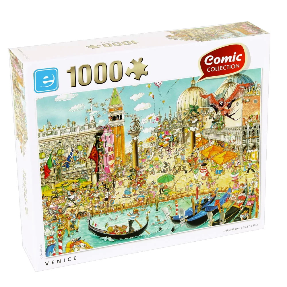 Puslespil: Comic Collection Venice 1000 Brikker