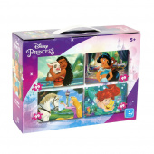 Puslespil: Disney Prinsesser 4x99 Brikker Puslespil: Disney Prinsesser 4x99 Brikker