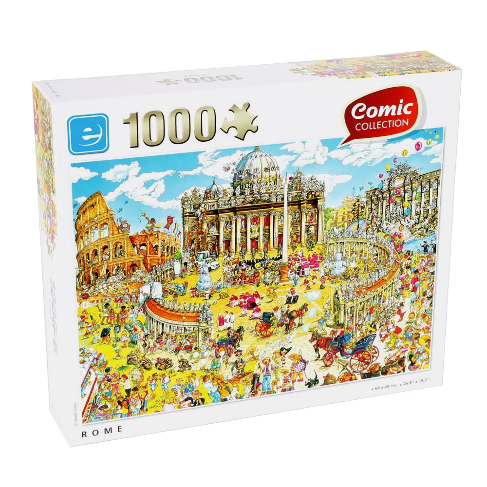 Puslespil: Comic Collection Roma 1000 Brikker