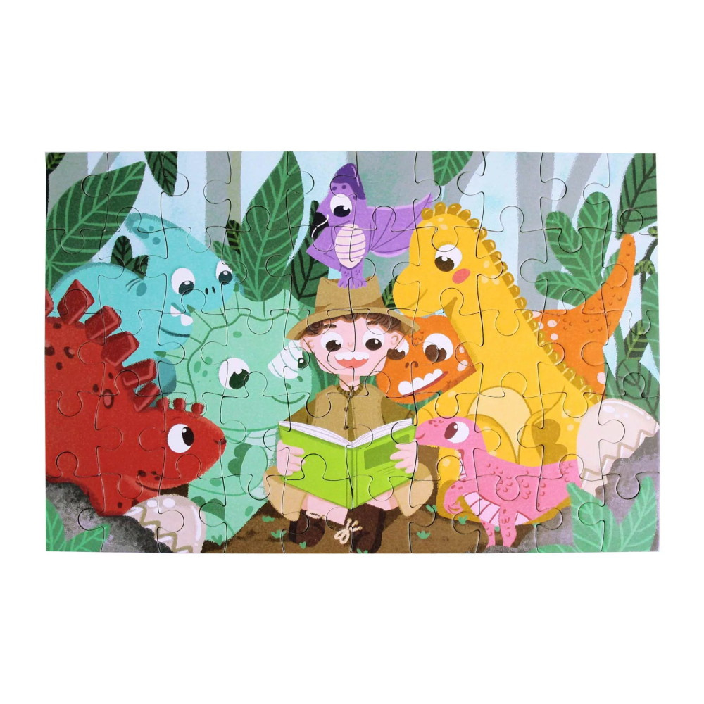 Puslespil: Dinosaurer 50 Brikker