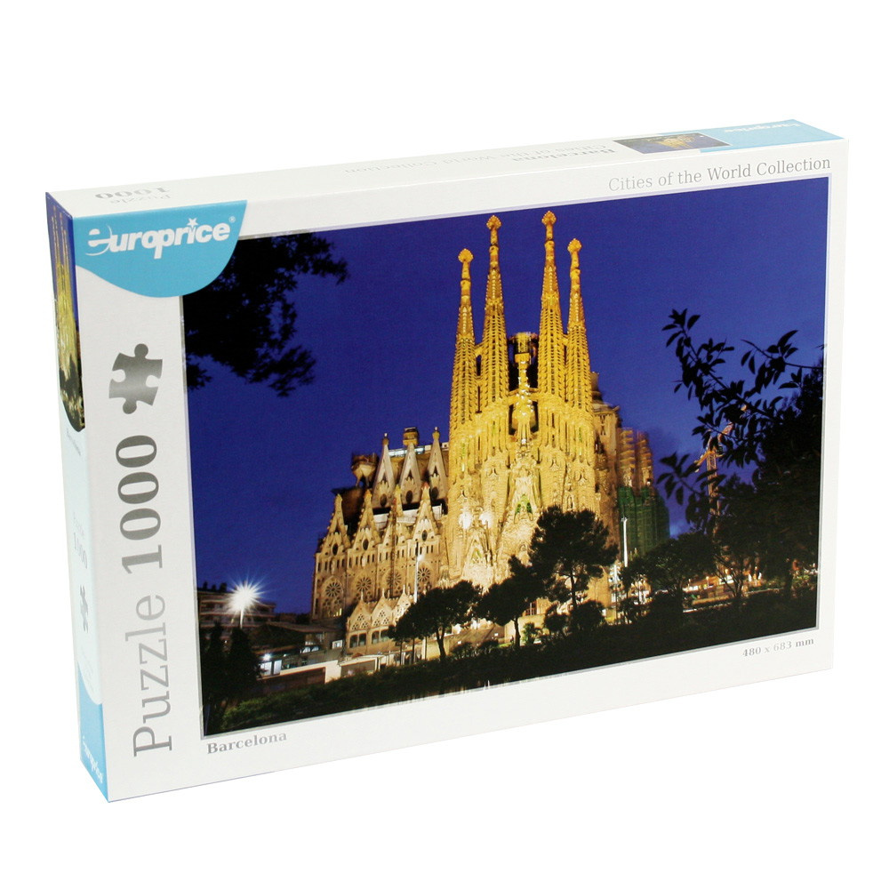 Puslespil: Barcelona 1000 Brikker