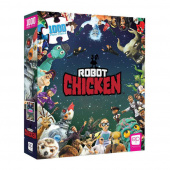 Usaopoly Puslespil: Robot Chicken - It Was Only a Dream 1000 Brikker Usaopoly Puslespil: Robot Chicken - It Was Only a Dream 1000 Brikker