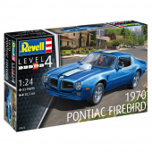 Revell - 1970 Pontiac Firebird, blå 1:24 - 83 Pcs Revell - 1970 Pontiac Firebird, blå 1:24 - 83 Pcs