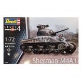 Revell - Sherman M4A1 1:72 - 86 Pcs