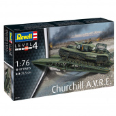 Revell - Churchill A.V.R.E. 1:76 - 87 Stk Revell - Churchill A.V.R.E. 1:76 - 87 Stk