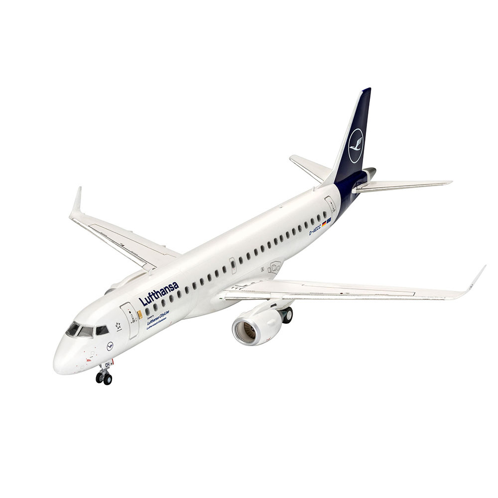 Revell - Embraer 190 Lufthansa 1:144 - 55 Bitar