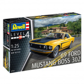 Revell - ´69 Ford Mustang BOSS 302 1:25 - 109 Pcs