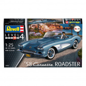 Revell - ´58 Corvette Roadster 1:25 - 137 Pcs