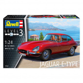Revell - Jaguar E-Type 1:24 - 142 Pcs Revell - Jaguar E-Type 1:24 - 142 Pcs