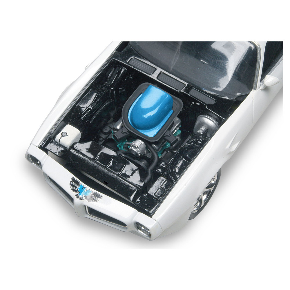 Revell  - 1970 Pontiac Firebird, hvid 1:24 - 83 Stk