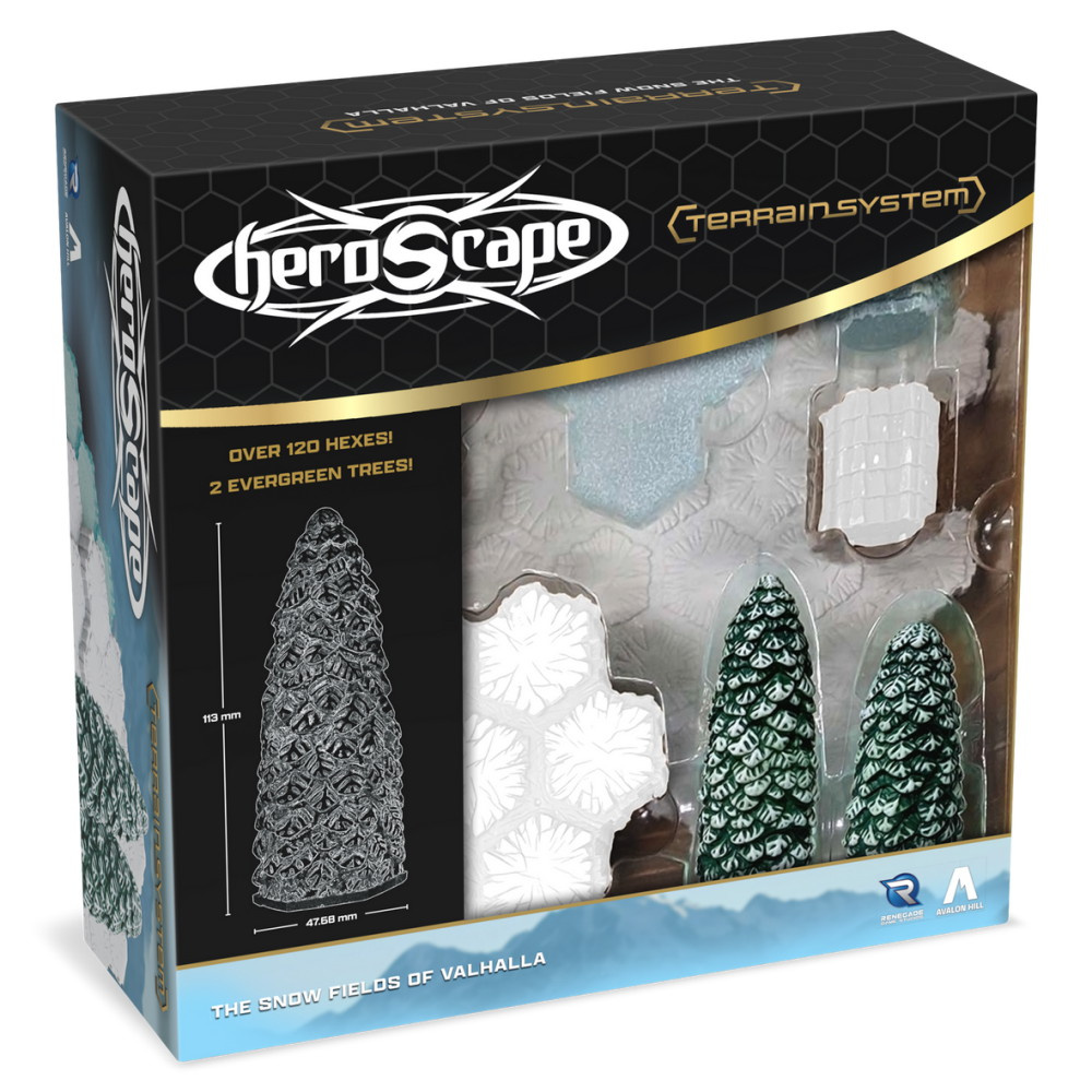 Heroscape: The Snow Fields of Valhalla Terrain (Exp.)