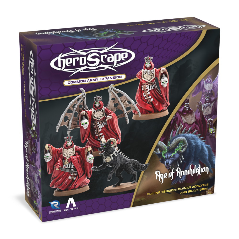 Heroscape: Boiling Tension - Revnan Acolytes & Grave Grim Army Expansion