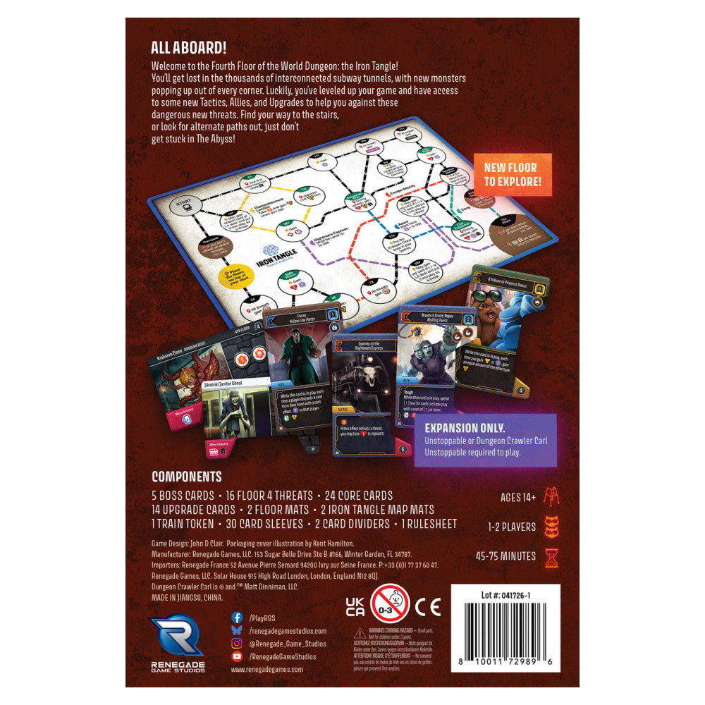 Dungeon Crawler Carl: Unstoppable - The Iron Tangle Expansion