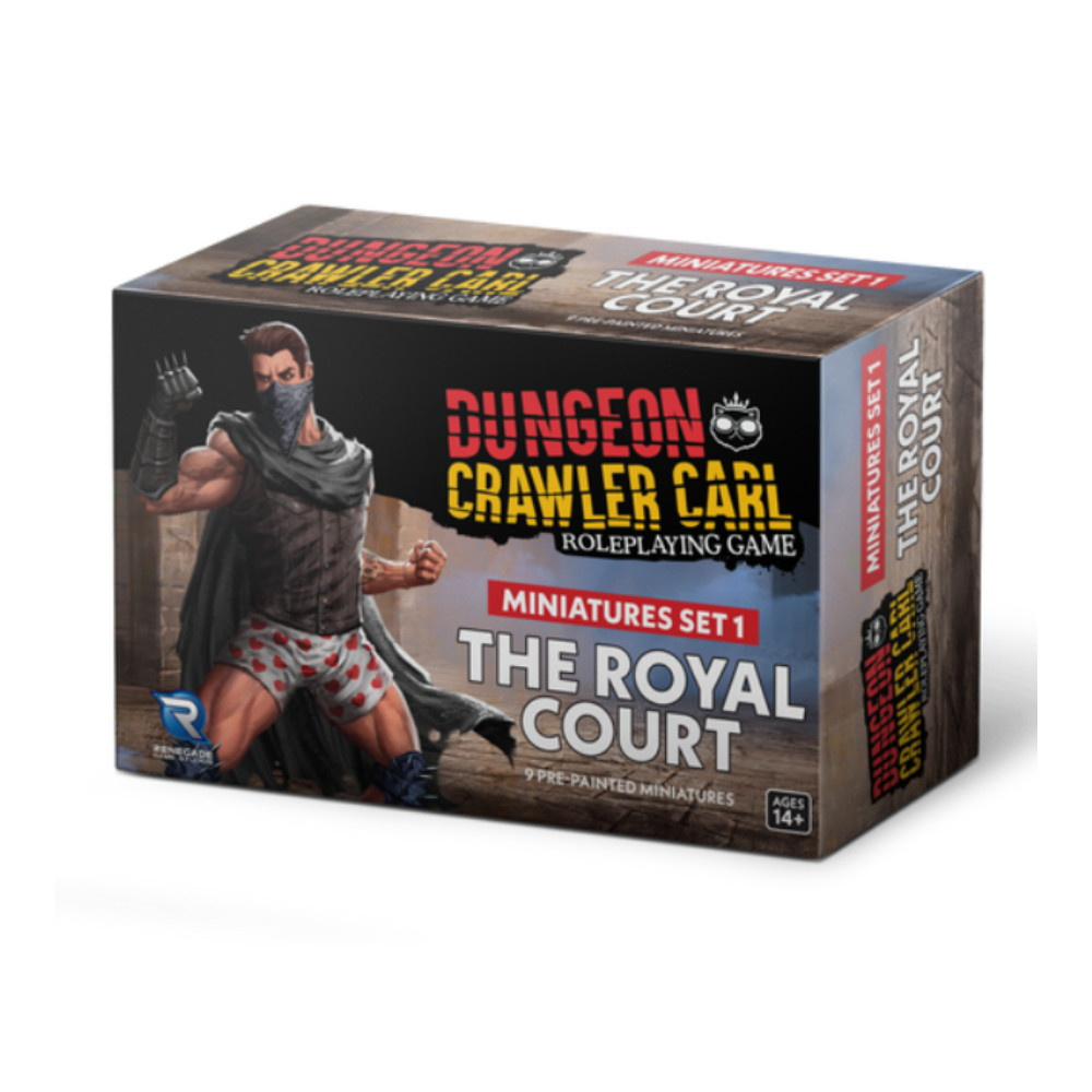 Dungeon Crawler Carl RPG: The Royal Court - Miniature Set 1