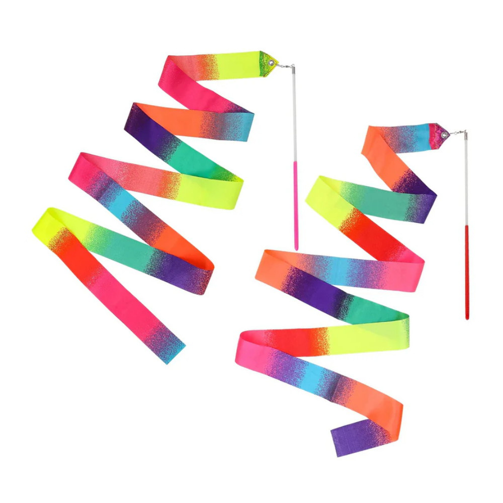 Gymnastikelastikker flerfarvede 2 stk.