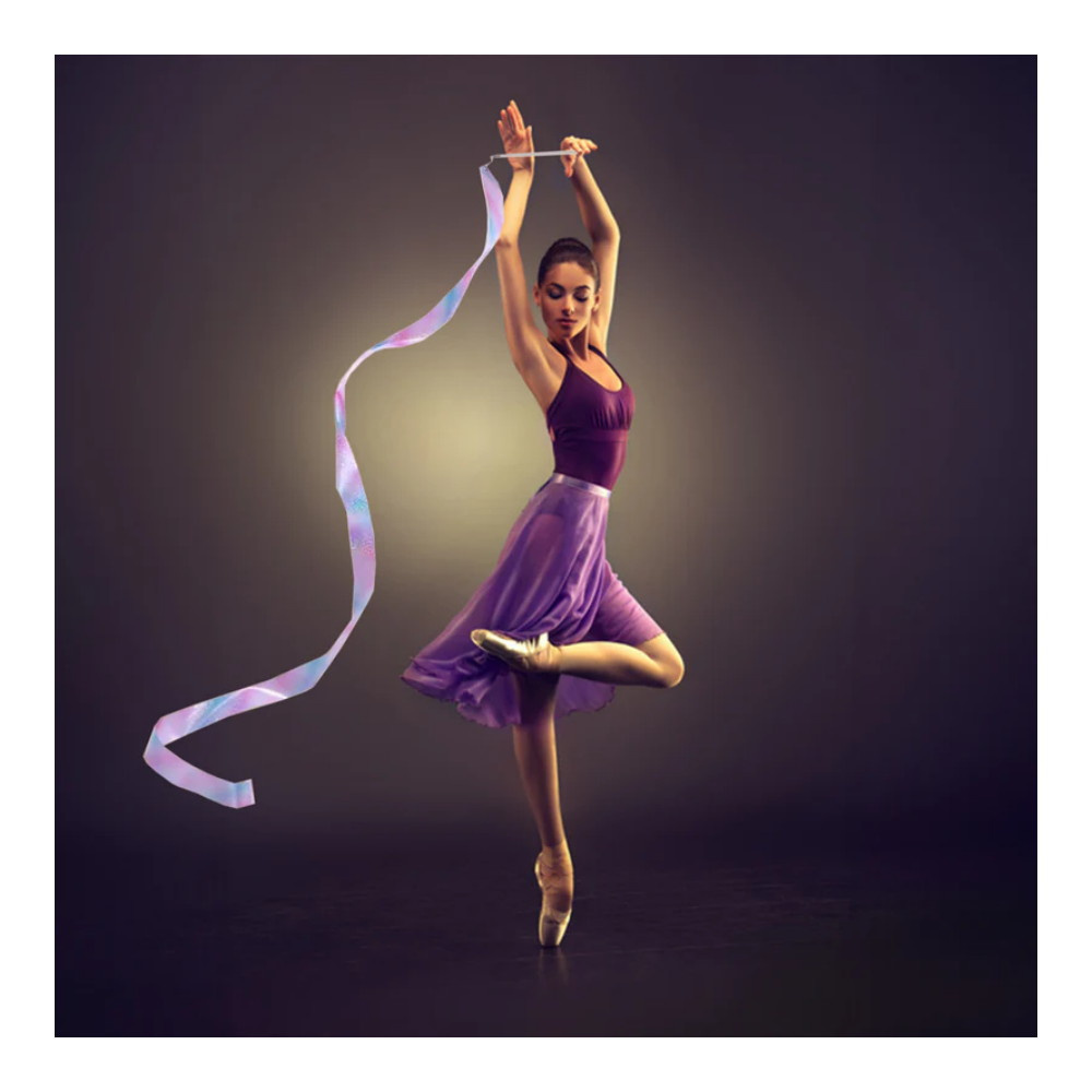 Gymnastikelastikker Rosenfarvet 2 stk.