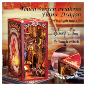 Book Nook: Flame Common Room Book Nook: Flame Common Room