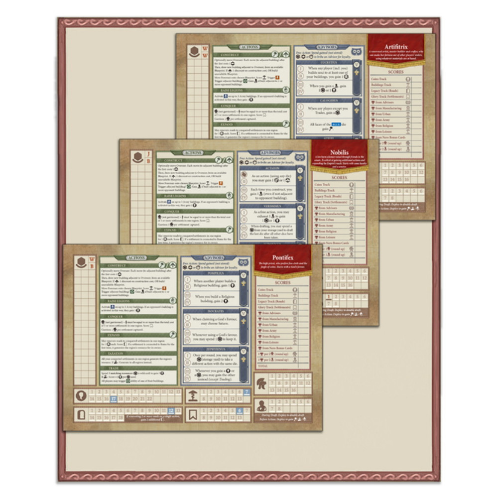 Rome & Roll: Characters (Exp.)