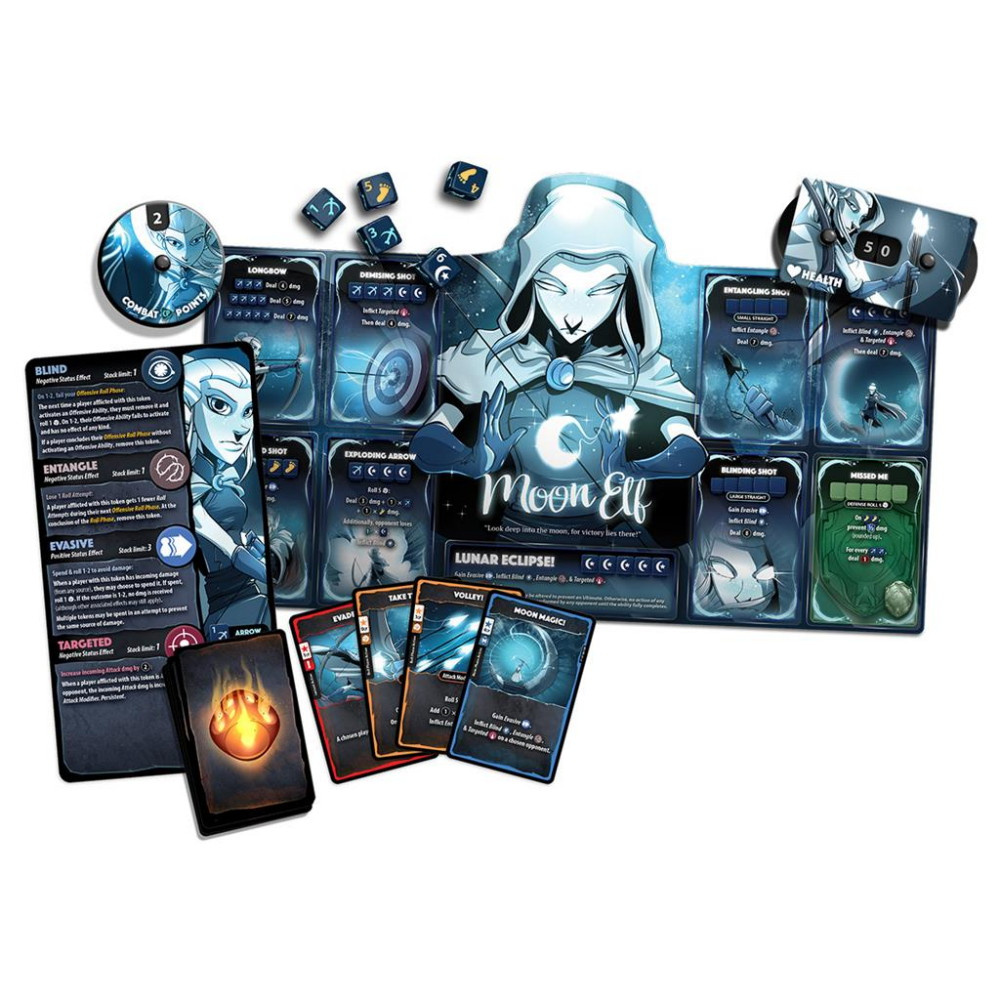 Dice Throne: Moon Elf Hero Pack