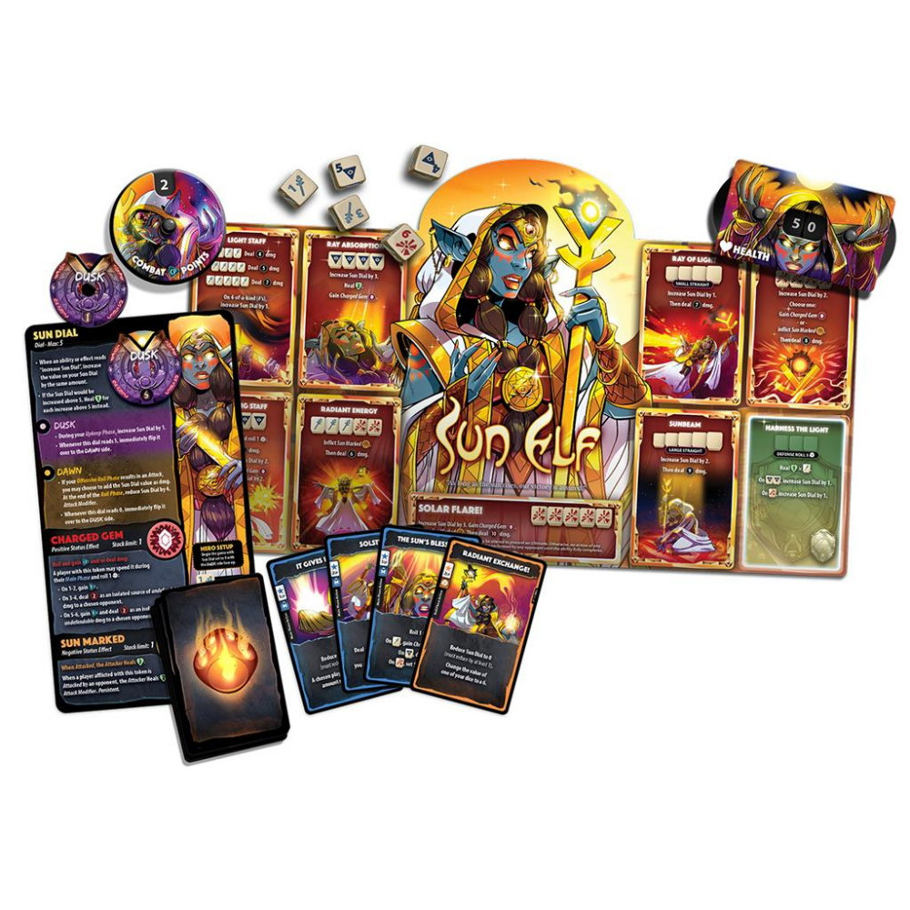 Dice Throne: Sun Elf Hero Pack