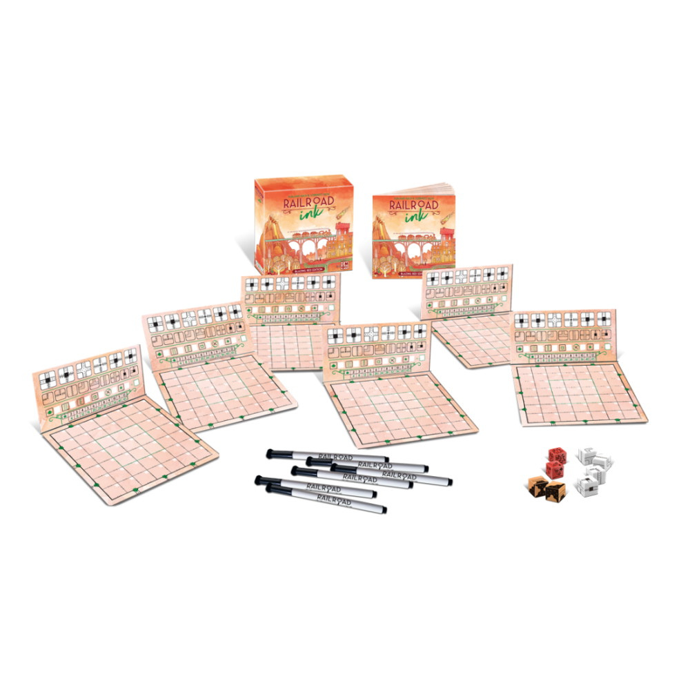 Railroad Ink: Blazing Red Edition (DK)