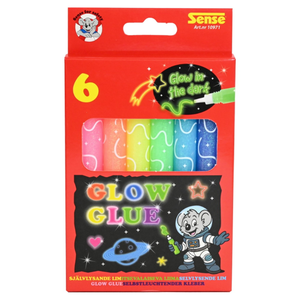 Selvlysende Lim, 6-Pak