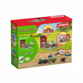 Schleich Ponyboks med mustang hoppe Schleich Ponyboks med mustang hoppe