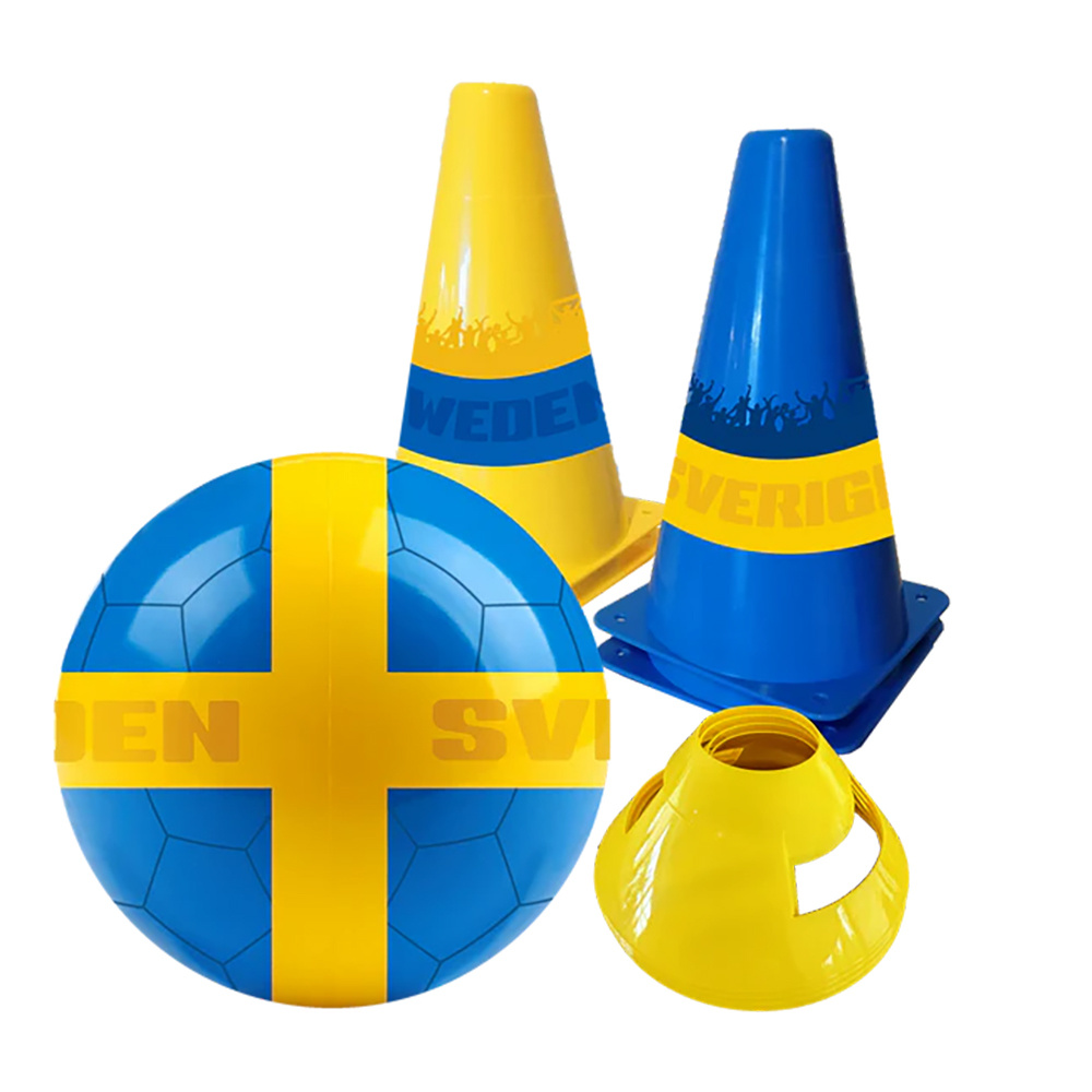Fotbollsset med koner Swe