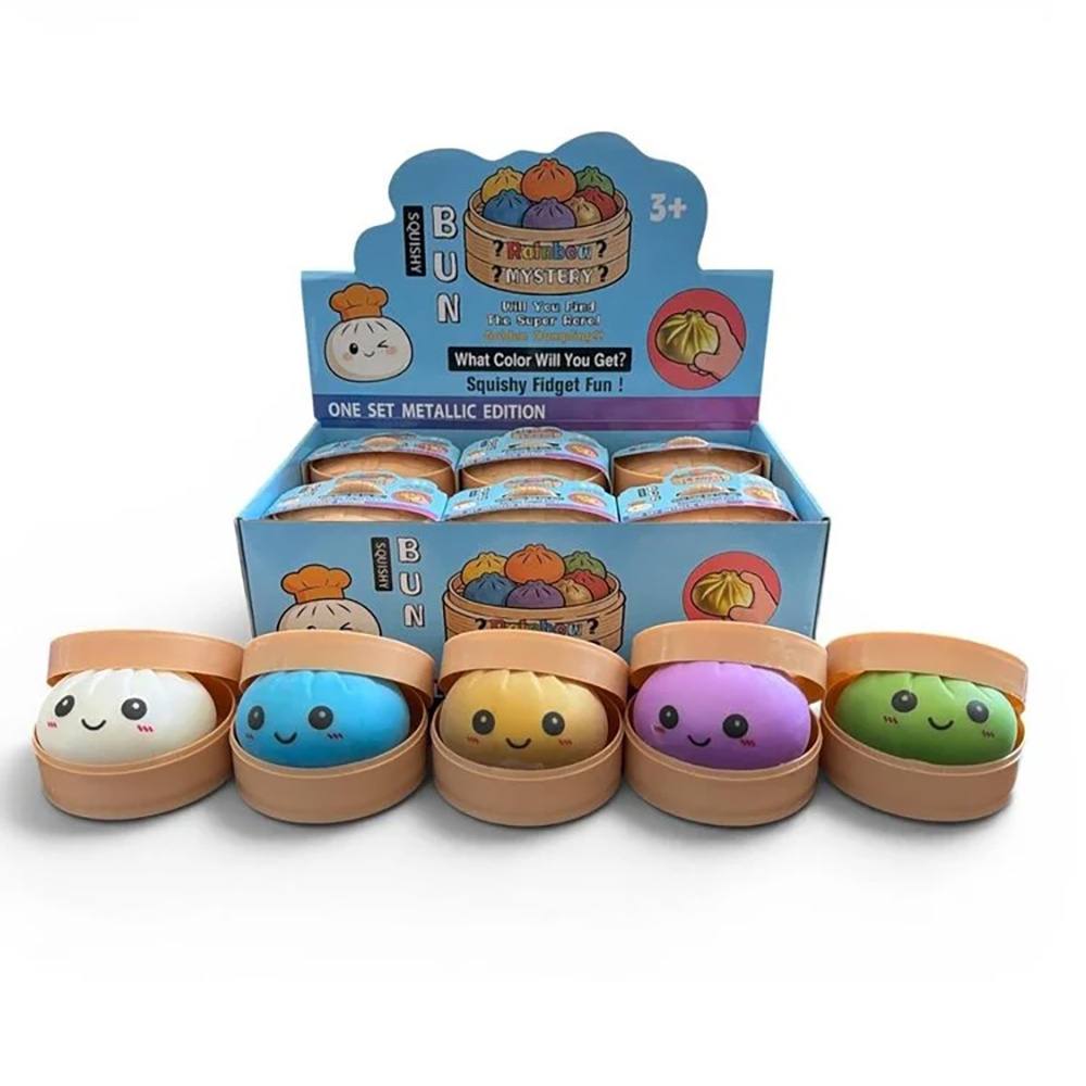 Dumpling Squishy Metallic 8,5 cm