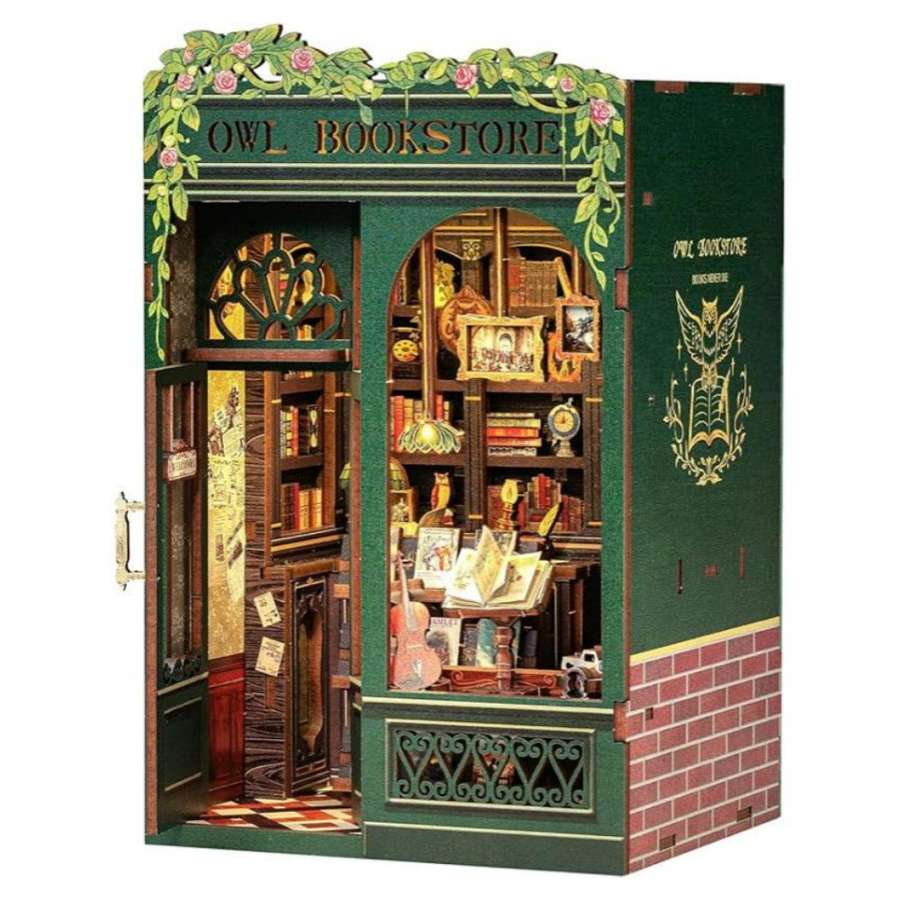 Book Nook Kit - Owl Bookstore