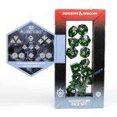 Dungeons & Dragons: Adventure Dice Set - Cleric Green Dungeons & Dragons: Adventure Dice Set - Cleric Green