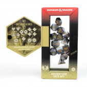 Dungeons & Dragons: Adventure Dice Set - Paladin White/Grey Dungeons & Dragons: Adventure Dice Set - Paladin White/Grey