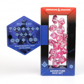 Dungeons & Dragons: Adventure Dice Set - Wizard Fuchsia Dungeons & Dragons: Adventure Dice Set - Wizard Fuchsia